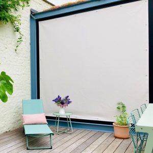 Screendoek met zuignappen