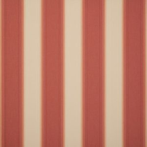 Zonweringdoek Zonneschermdoek Acryldoek orchestra orc d317 120 boston red Rood Beige Strepen Intershades