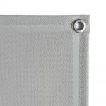 Screendoek met zeilringen zeilogen ogen sergedoek zonwering Intershades op maat montage monteren zelf doen doe het zelf zonnescherm inrichting stijl zeilogen zeilringen ringen ogen
