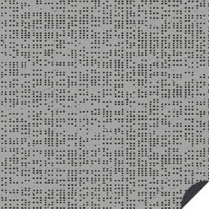 Soltis Perform 92 2068 Alu Anthracite los raam doek Intershades SergeFerrari. Bevestiging met zeilringen of tourniquets. Zonwering Zonwerend Zonnescherm Zilver Grijs Zwart Alu Intershades SergeFerrari