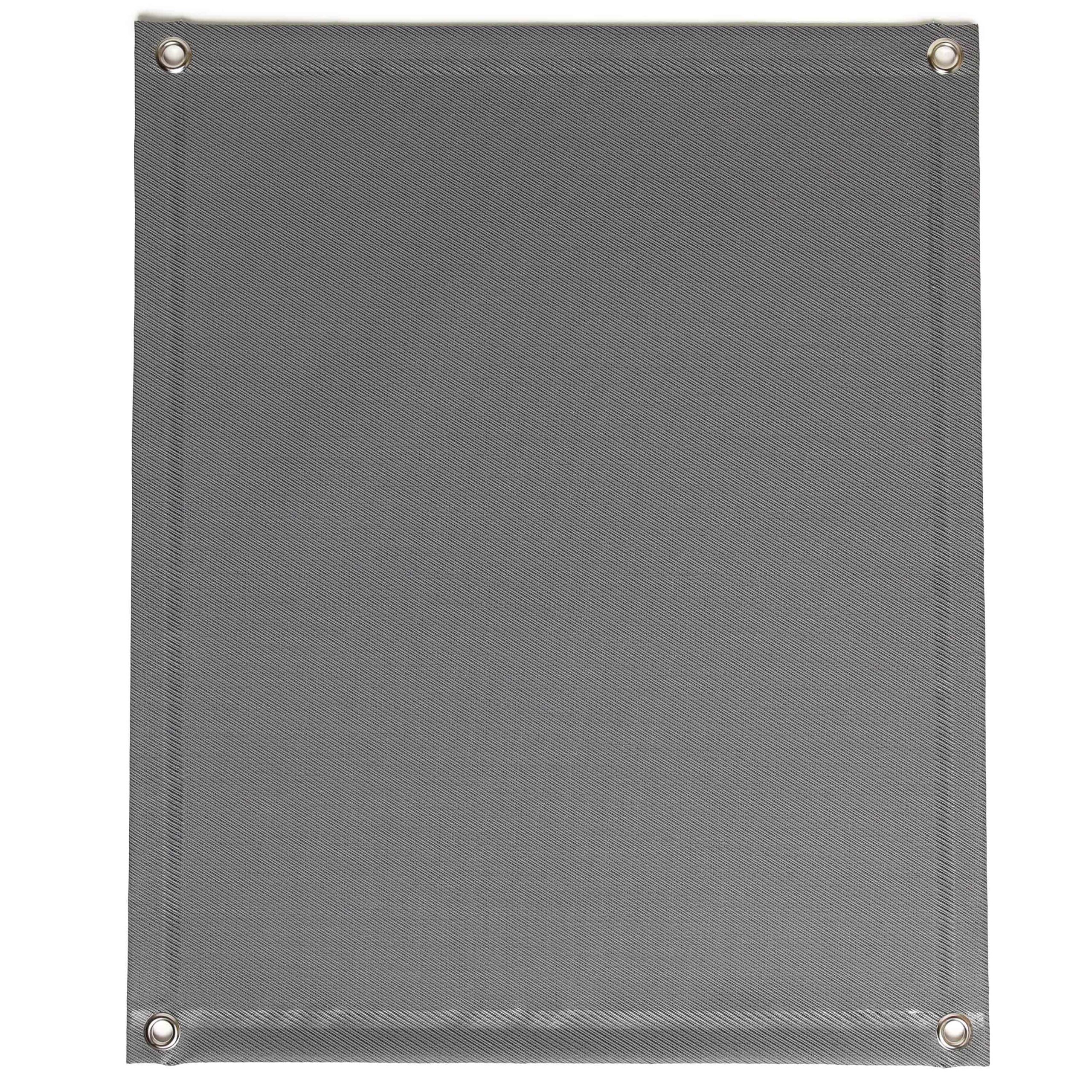 1% screendoek met zeilringen raamdoek zonweringdoek rondom zoom speciaal voor beeldschermen