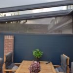 Doek met speciale vorm zonwering