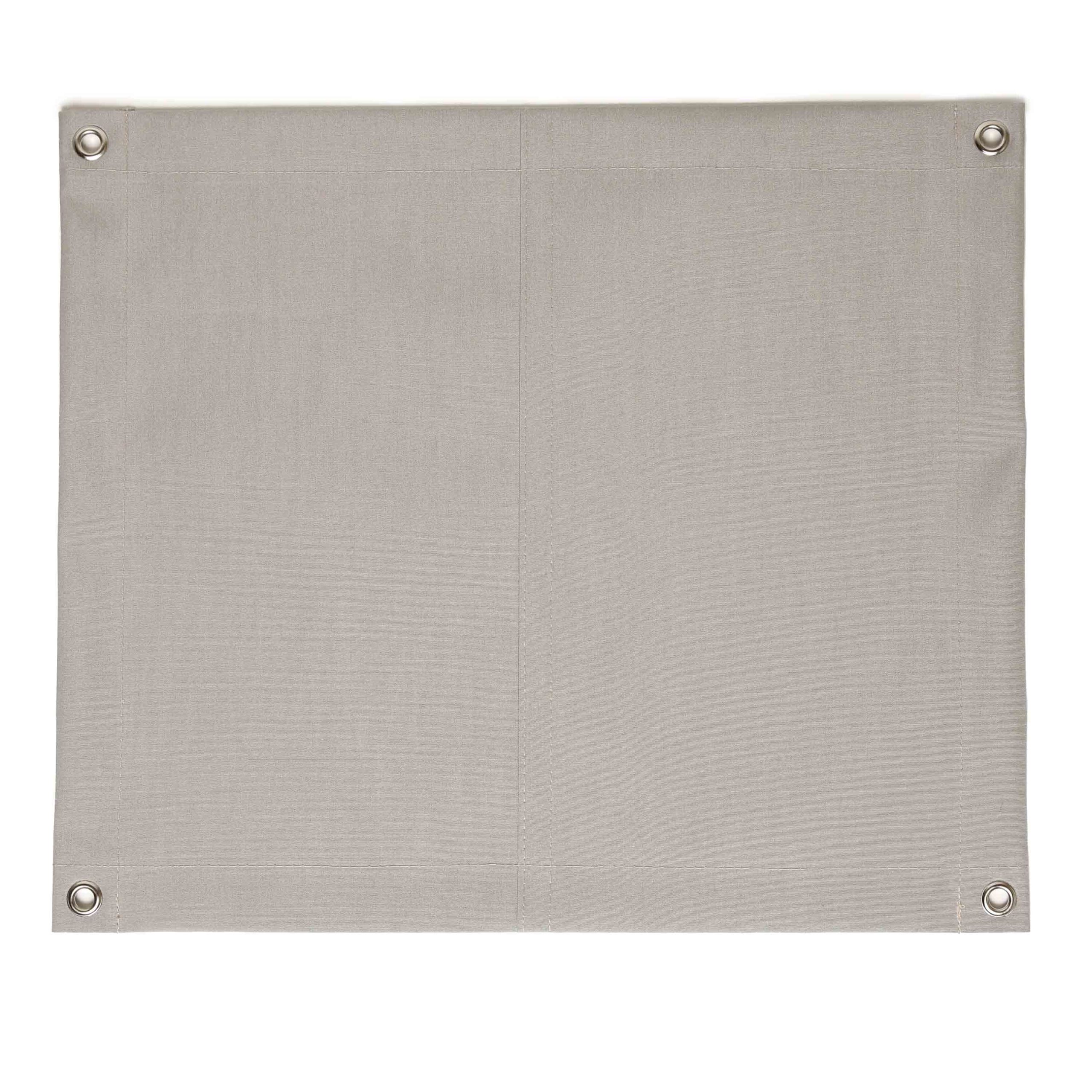 Zonweringdoek met zeilringen zonwering zonnescherm zonwerend doe het zelf montage zelf doen ogen ringen zeilogen zeilringen service intershades acryl acryldoek